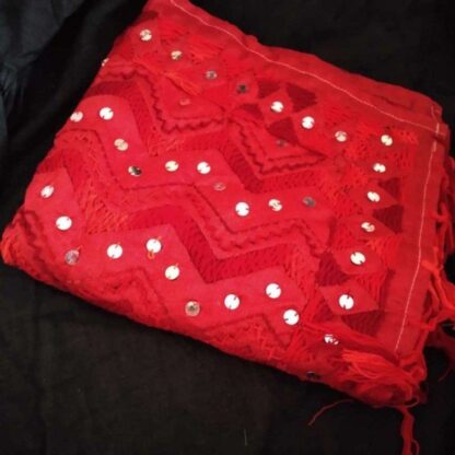 Red classic Dupatta - Image 2