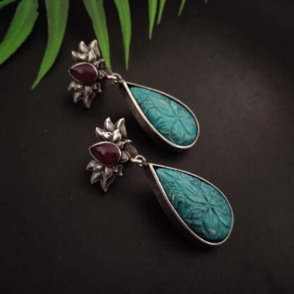 FIROZI LOTUS STUDS