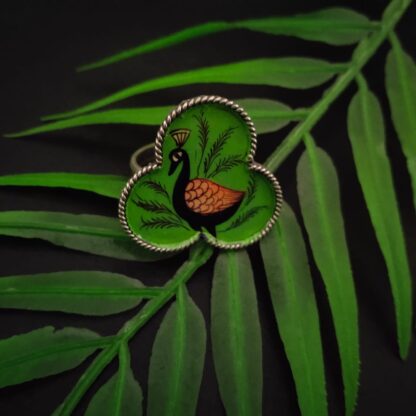 Quirky Handpainted  ring - 13
