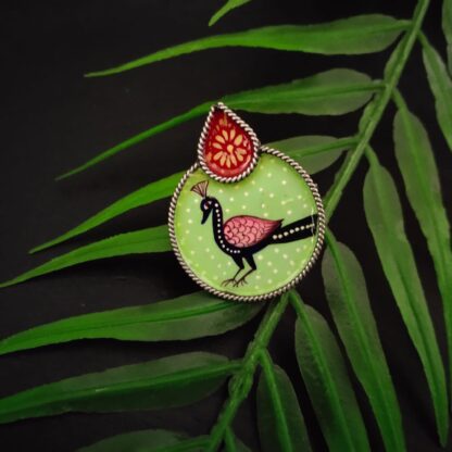 Quirky Handpainted  ring - 11