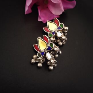 Lotus earrings -2