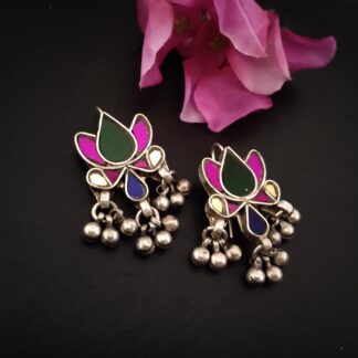 Lotus earrings -1