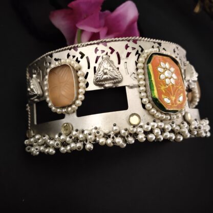 Kundan fusion choker -4 - Image 2
