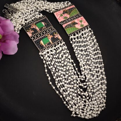 Reversible pearl haar -2