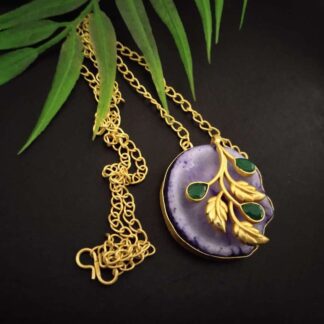 Irregular agates leaves -11