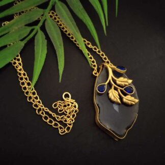 Irregular agates leaves -6