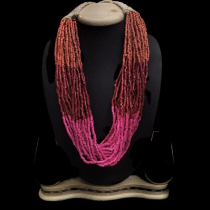 Layered shaded chini beads -1