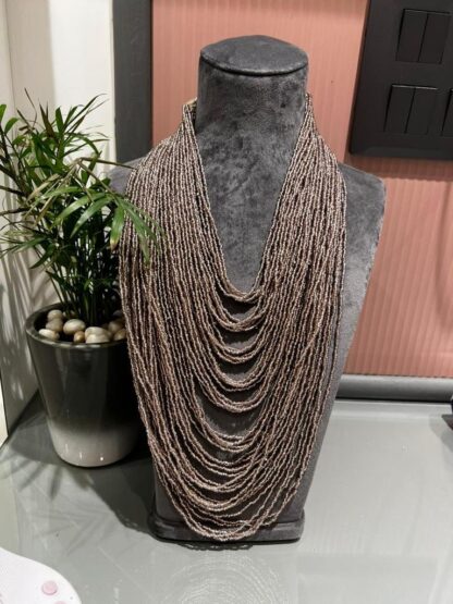 Layered chini beads -11