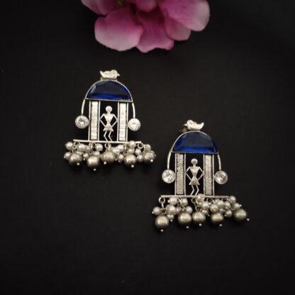 Royal blue palkhi