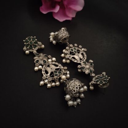Layered matsya jhumka -2