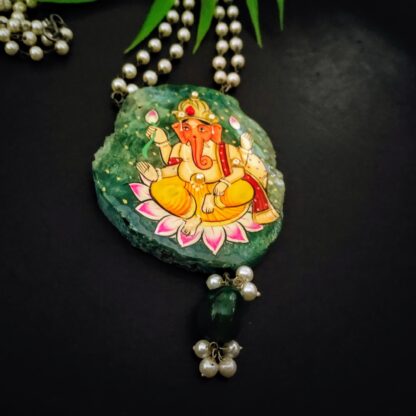 Handpainted Ganesha -14 - Image 2