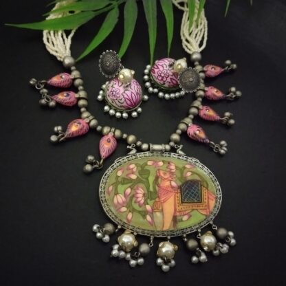 Pichwai jhumka set -12n