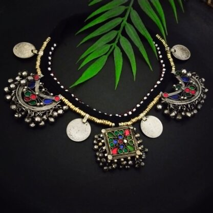 Vintage afghani choker -16