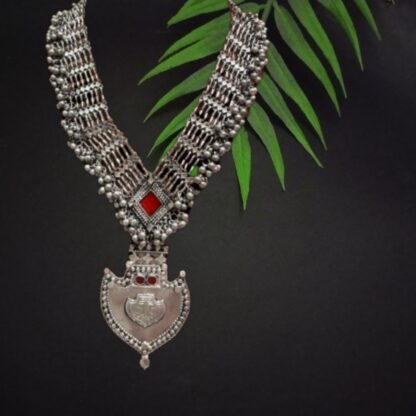 Red Jaali tribal set - Image 2