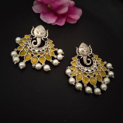 Yellow moti Ganesha- 4
