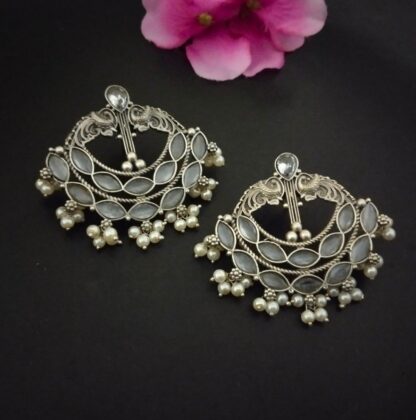 Twin mayuri chandbali - 2