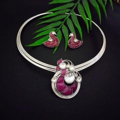 Ruby ruby  fusion  choker set - 5