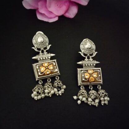 Hp rectangle jhumkis -2