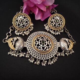 Ganga jamuna choker set - 2