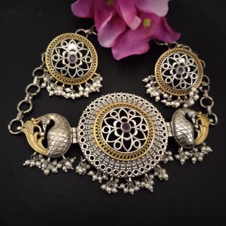 Ganga jamuna choker set - 3
