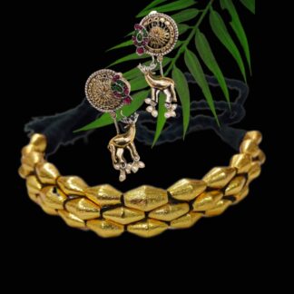Jb dholki choker with Hiran -2