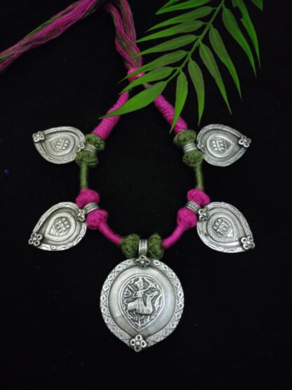 Tribal drop pendants - 2