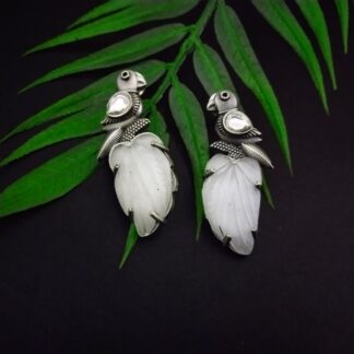 Carved leaf bird - 5