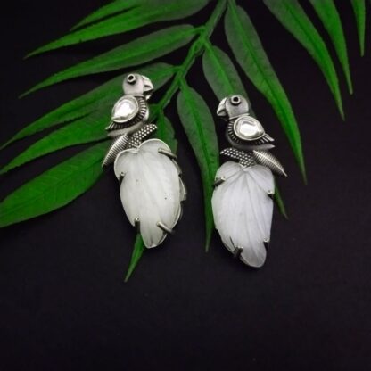 Carved leaf bird - 5