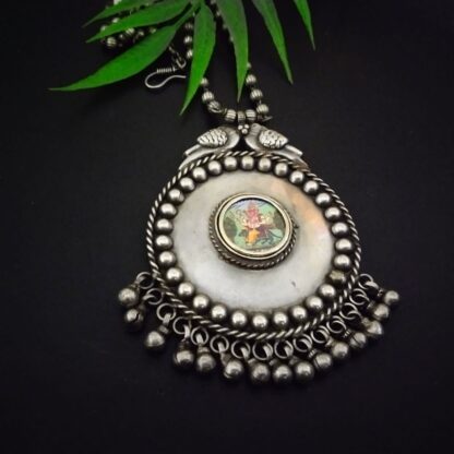 Chitrakari morni pendant - 4