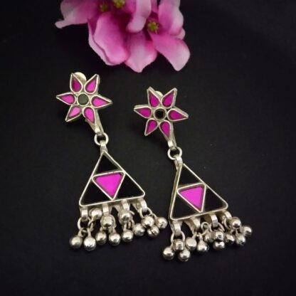 Sitara glass earrings - 3