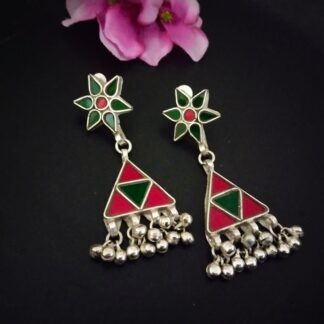 Sitara glass earrings - 5