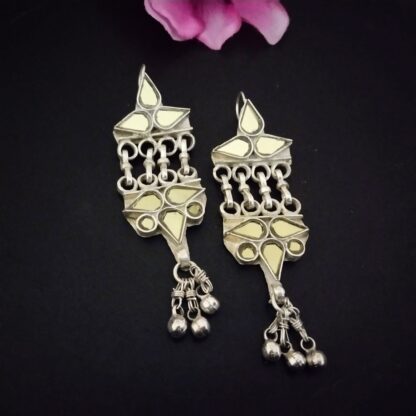 Jaali glass earrings - 4