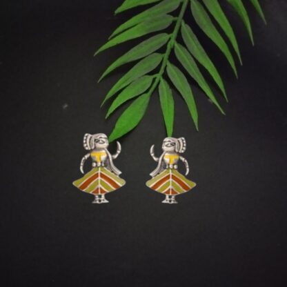 Quirky kathputli choker set - Image 3