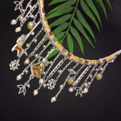 Quirky kathputli choker set - Image 4