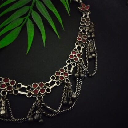 Floral glass choker- 4 - Image 2