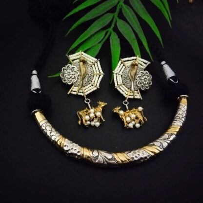 Reversible chitai hasli set -4