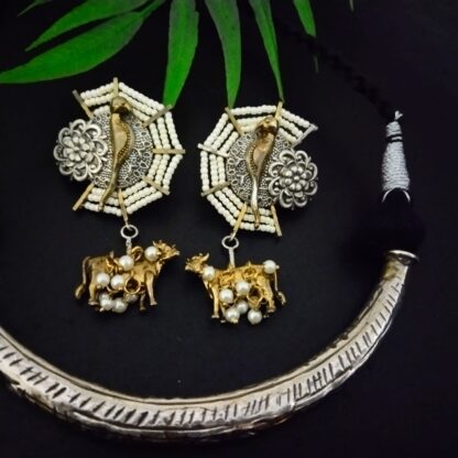 Reversible chitai hasli set -4 - Image 2