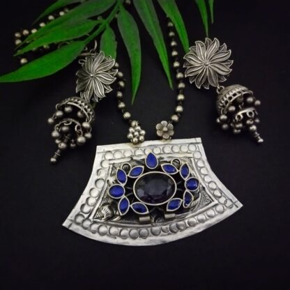 Chitai kemp jhumki set - 2