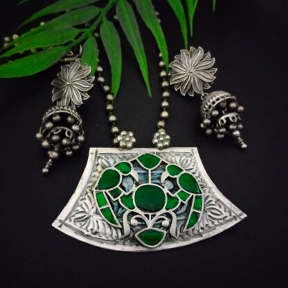 Chitai kemp jhumki set - b1