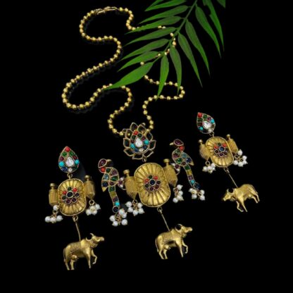 Chidiya nandi sunheri set - 5