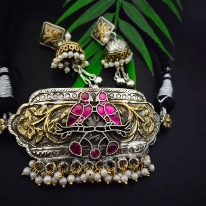 Chitai jb chidiya Kemp choker set - 1 - Image 2