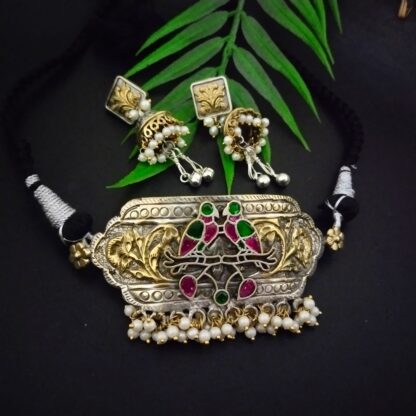 Chitai jb chidiya Kemp choker set - 2