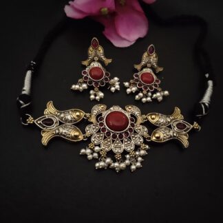 Matsya choker set - 4