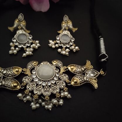 Matsya choker set - 2 - Image 2