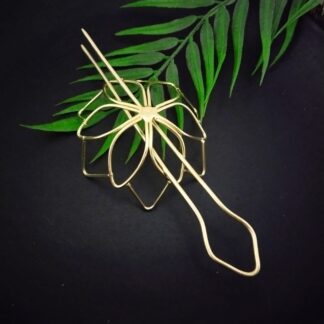Ornate lotus bun cage