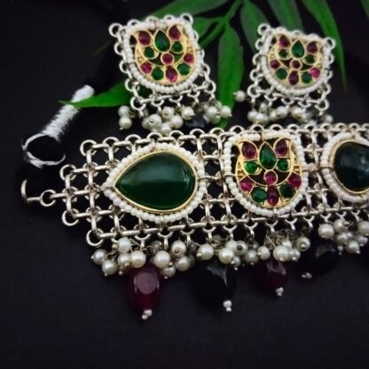Jaali choker set -2 - Image 2
