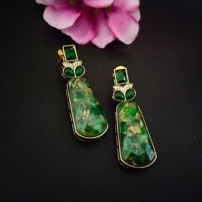 Mossanite earrings- 2