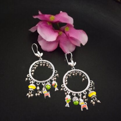 Quirky kathputli hoops -1