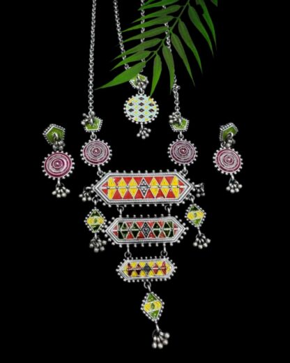 Dainty layered desipali rangoli set -1