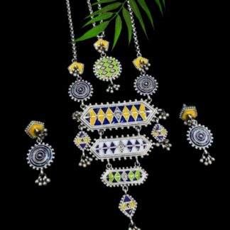 Dainty layered desipali rangoli set -2